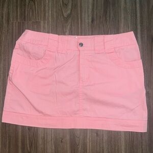 vintage guess jeans skirt baby pink size 30